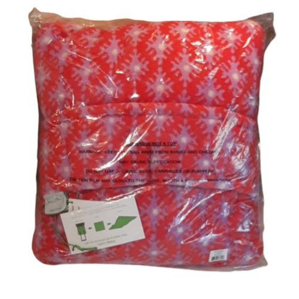 Vera Bradley Fleece Travel Blanket Petite Paradise Red